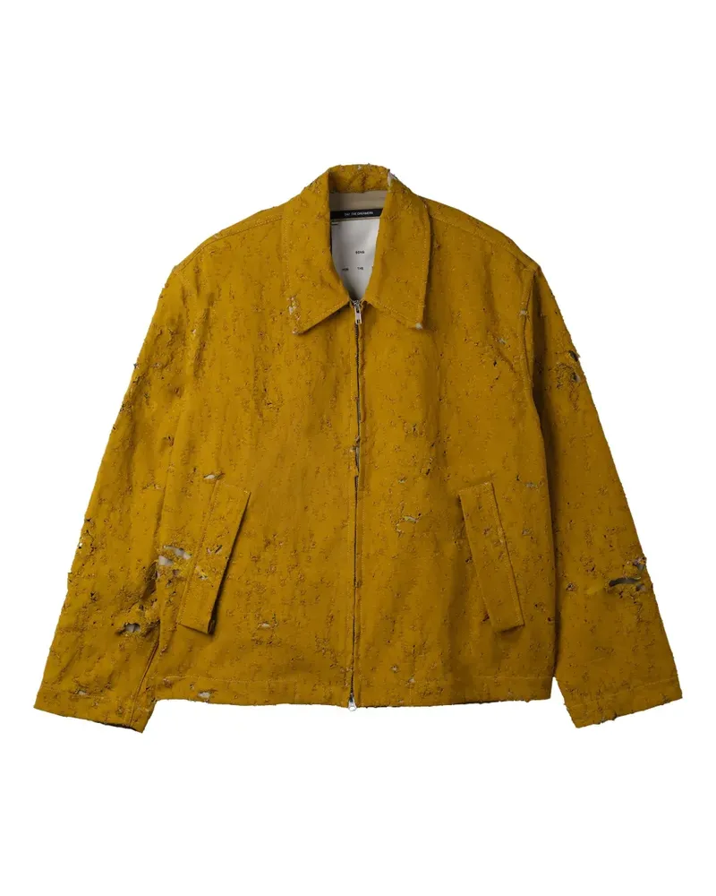 Song For The Mute Destroyed "Yellow" Jacke - Gelb Gelb