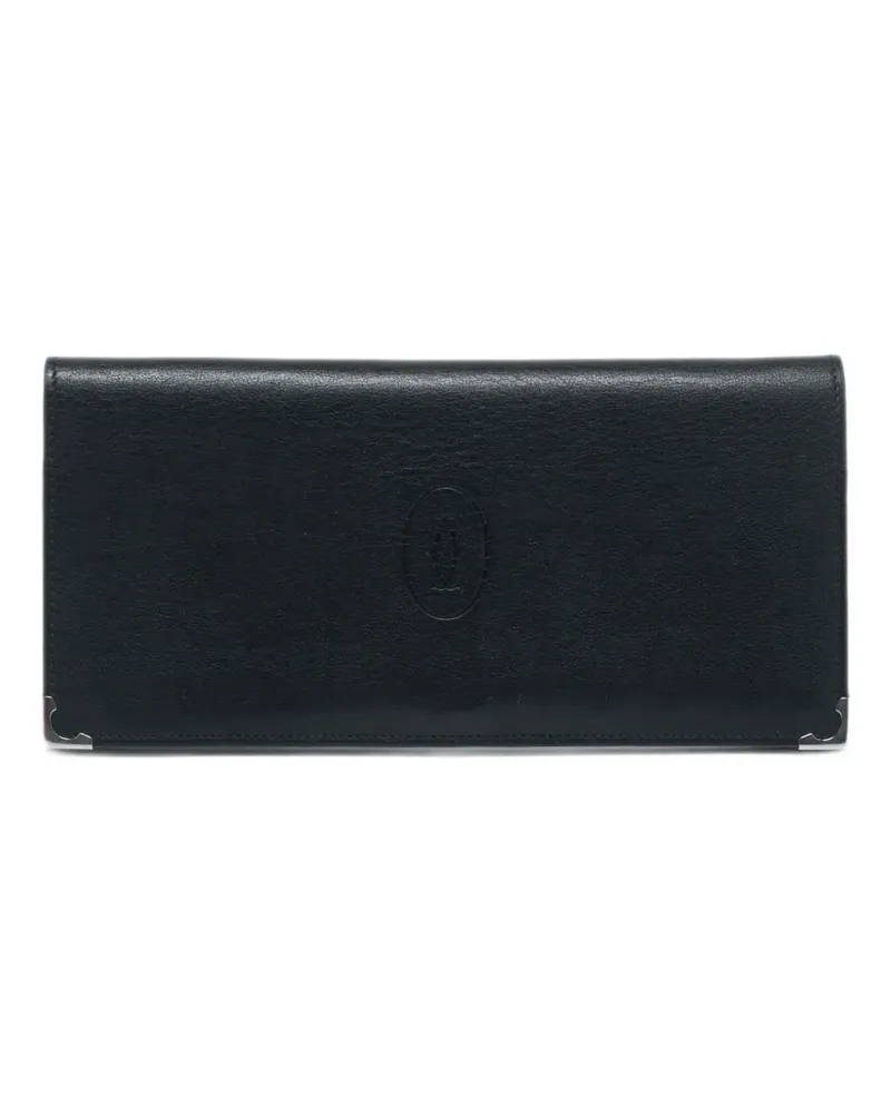 Cartier leather wallet - Schwarz Schwarz