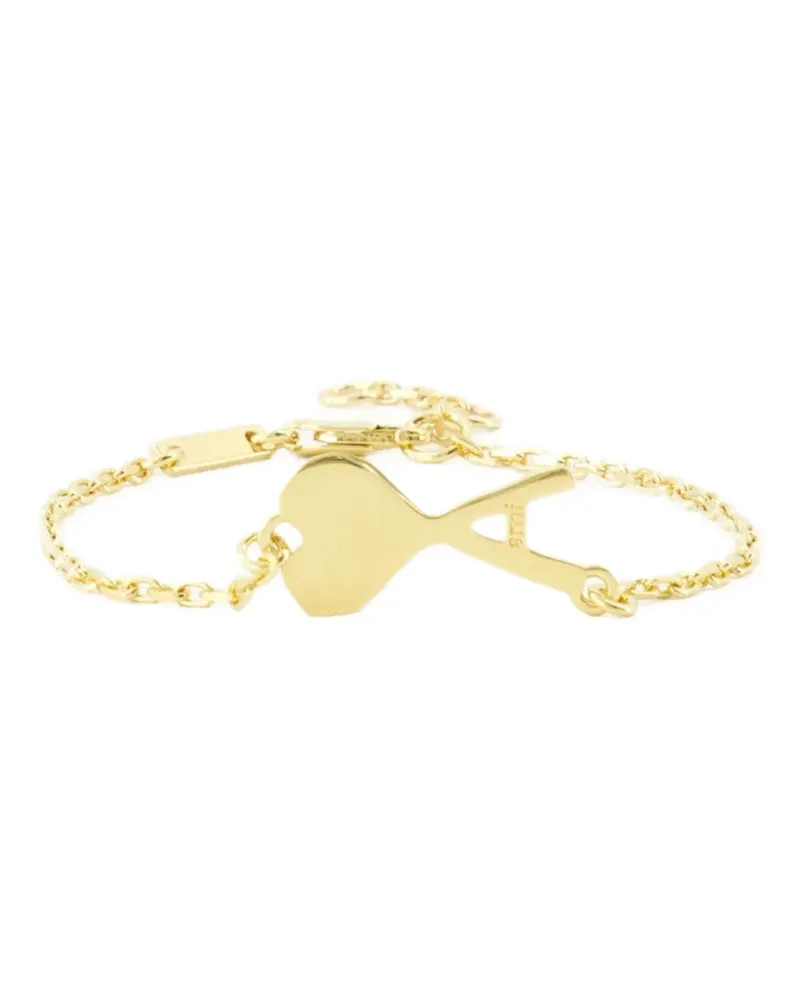 AMI Paris Ami De Coeur chain bracelet - Gold Gold