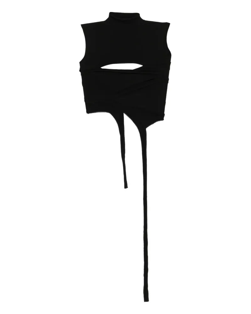 OTTOLINGER Strickoberteil mit Cut-Out - Schwarz Schwarz