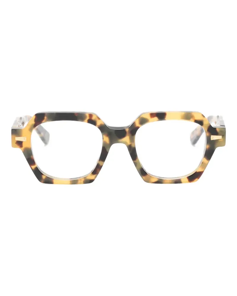Kyme Marianne geometric-frame glasses - Braun Braun