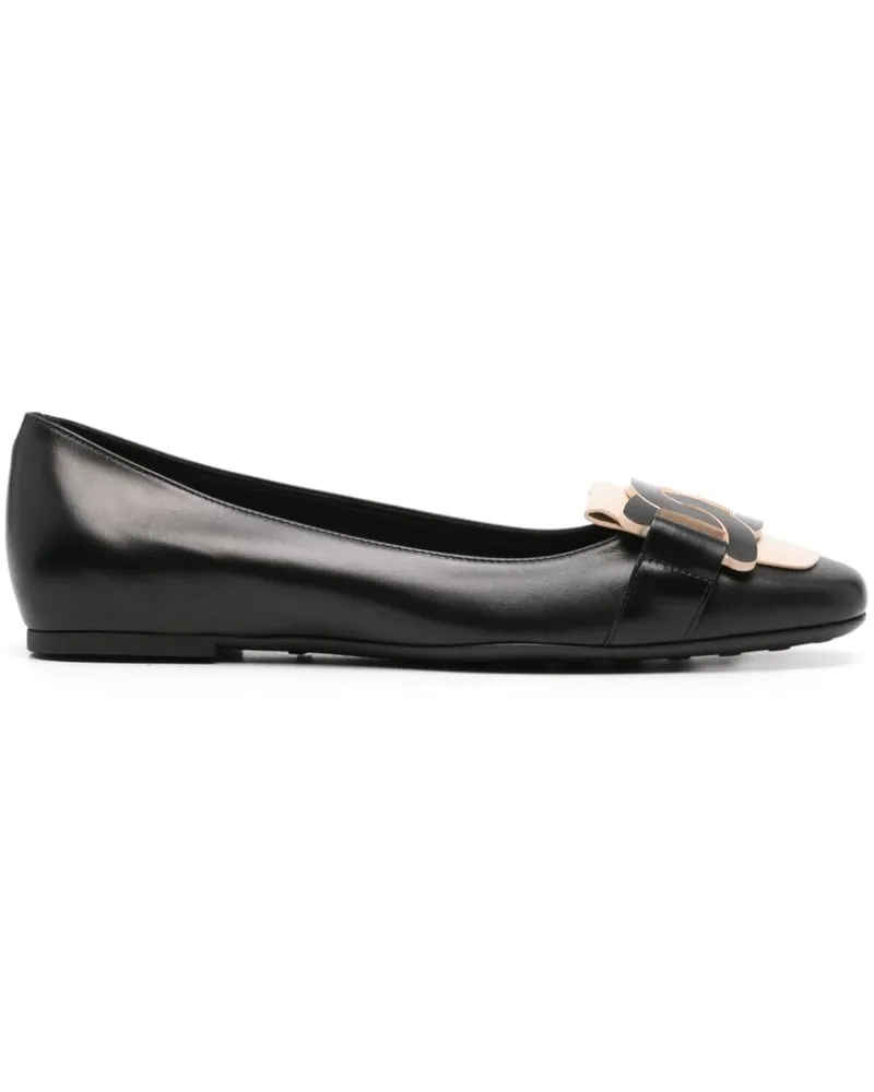 TOD'S Kate Ballerinas Schwarz