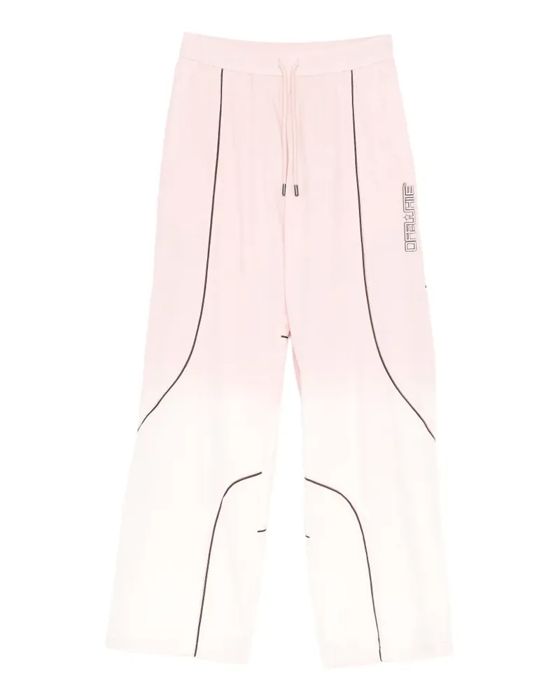 OFF-WHITE Weite Jogginghose mit Logo-Stickerei - Rosa Rosa