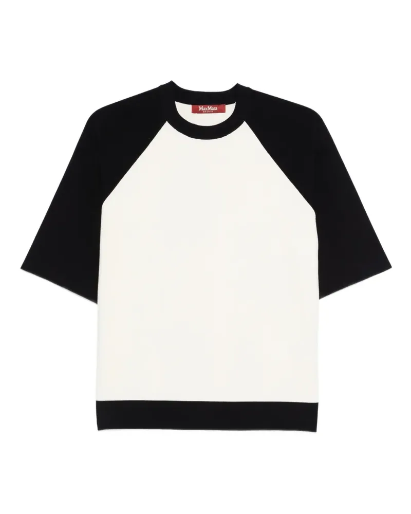 Max Mara Tvelo crew-neck T-shirt - Weiß Weiß