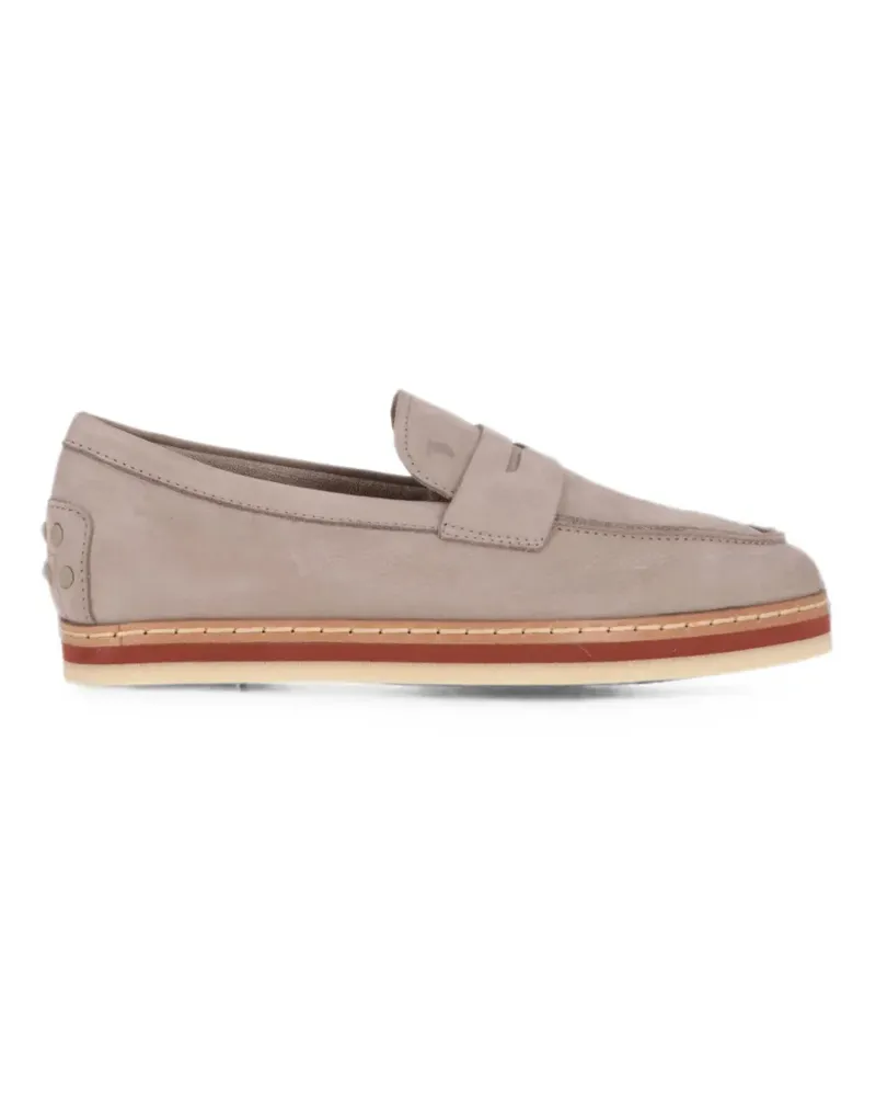 TOD'S Gommino penny loafers - Grau Grau