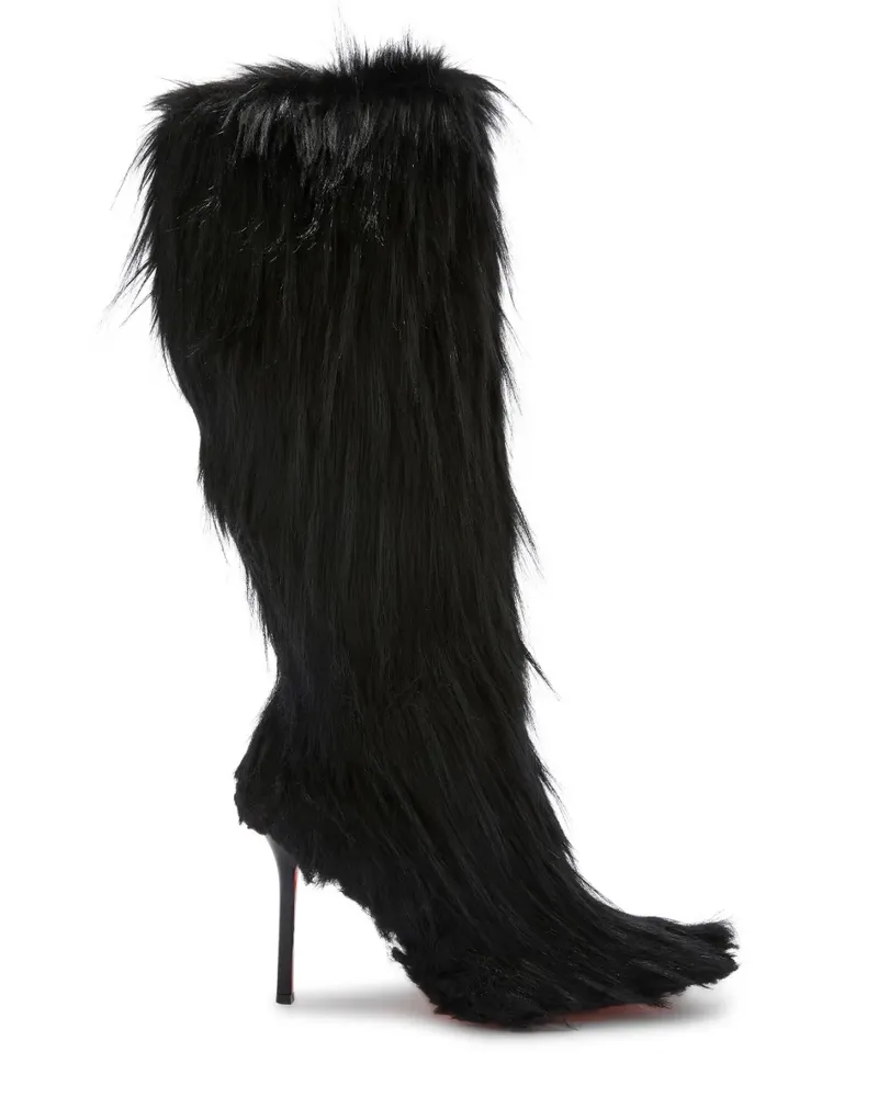 Heron Preston Stiletto-Stiefel 100mm - Schwarz Schwarz