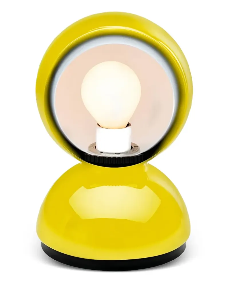 Artemide Eclisse Tischlampe mit Doppelkugel - Gelb Gelb