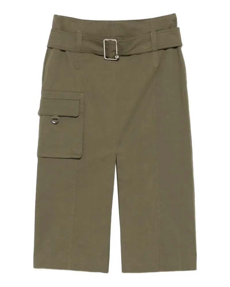 Isabelle Blanche belted midi skirt - Grün Grün