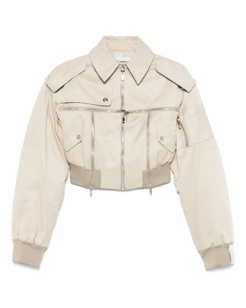 Rokh Broken Bomberjacke - Nude Nude