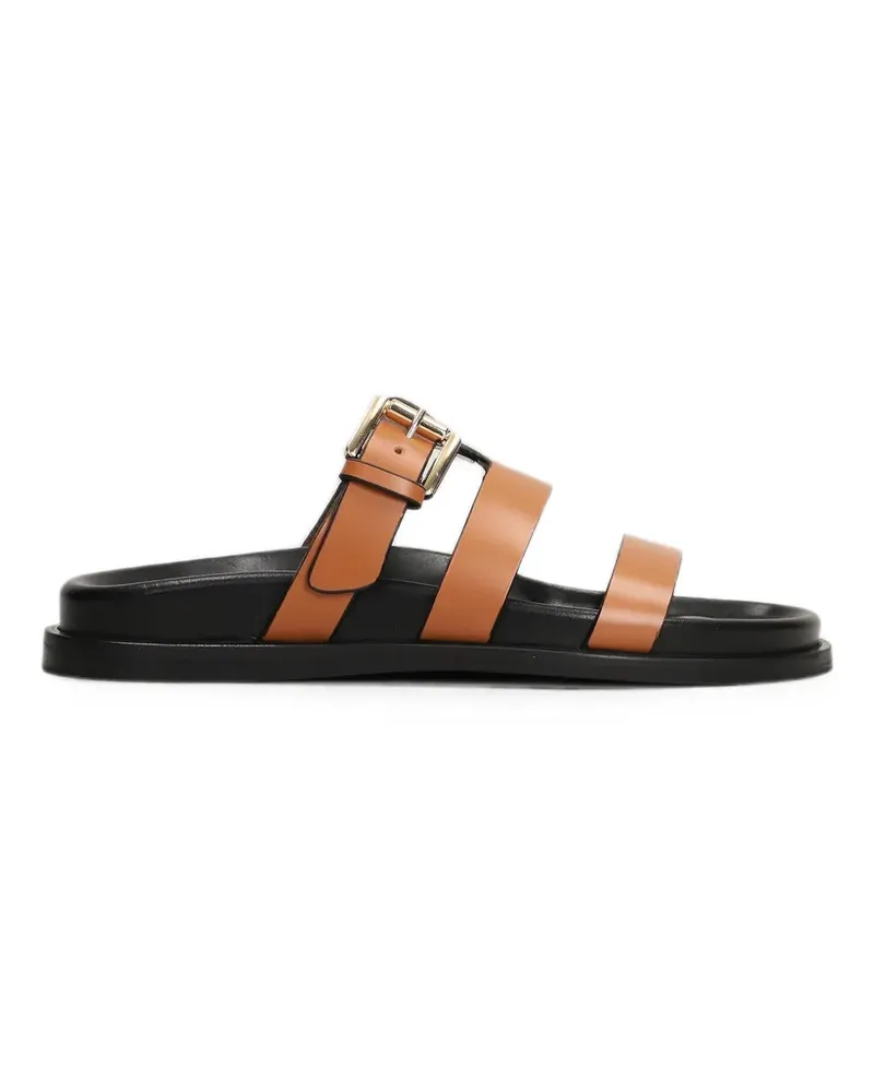 Bibi Lou Lisy buckle-fastening caged sandals - Nude Nude