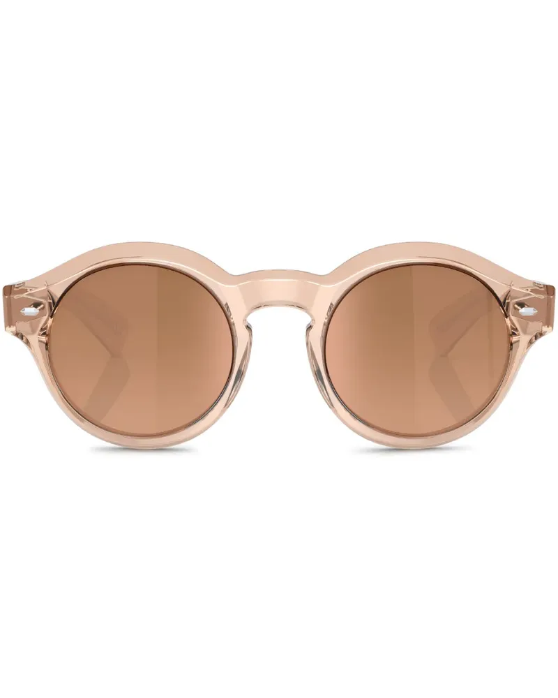 Oliver Peoples Cassavet Sonnenbrille mit Oversized-Gestell - Rosa Rosa
