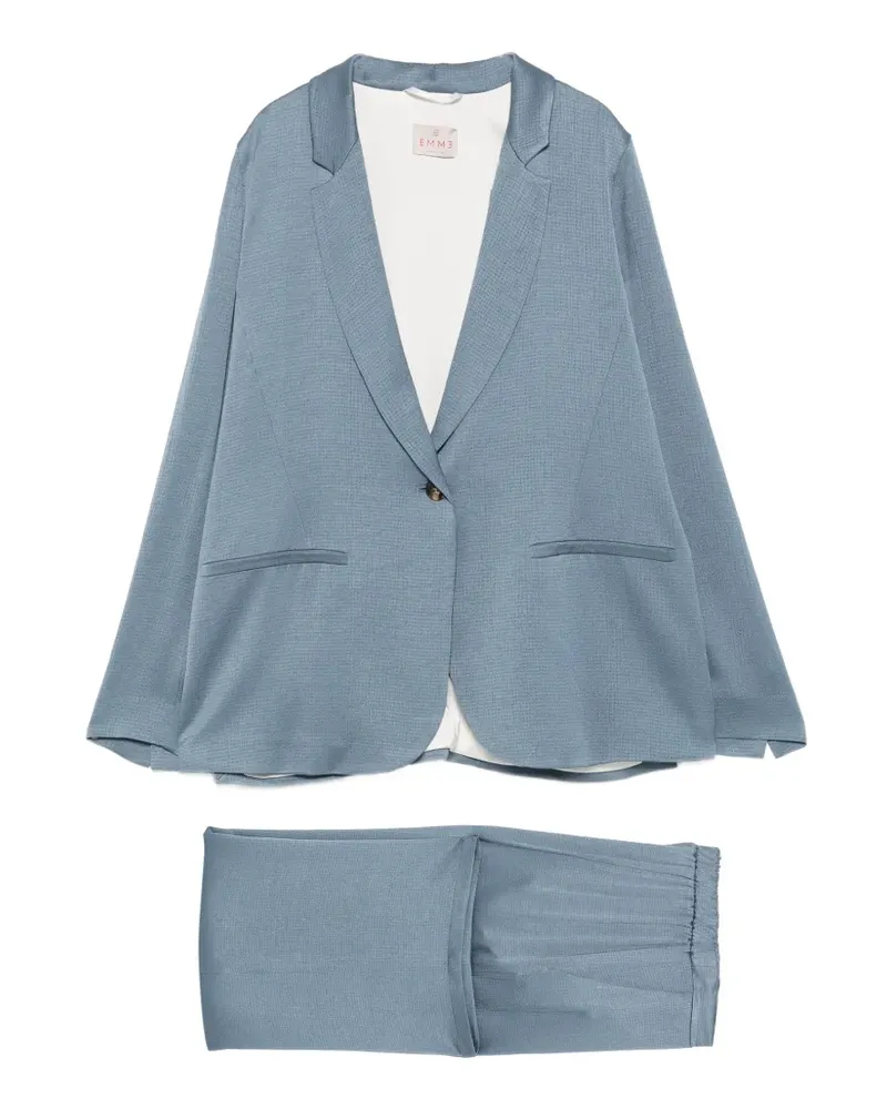 MARELLA Anzug mit fallendem Revers - Blau Blau