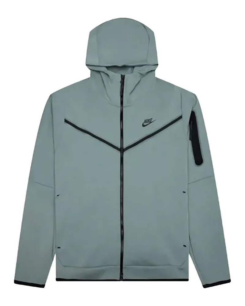 Nike Hoodie mit Reißverschluss - Blau Blau