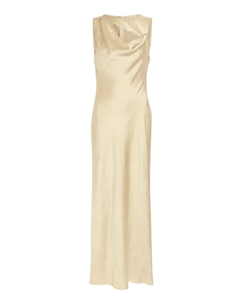 Shona Joy Andie cut-out cowl-neck maxi dress - Nude Nude