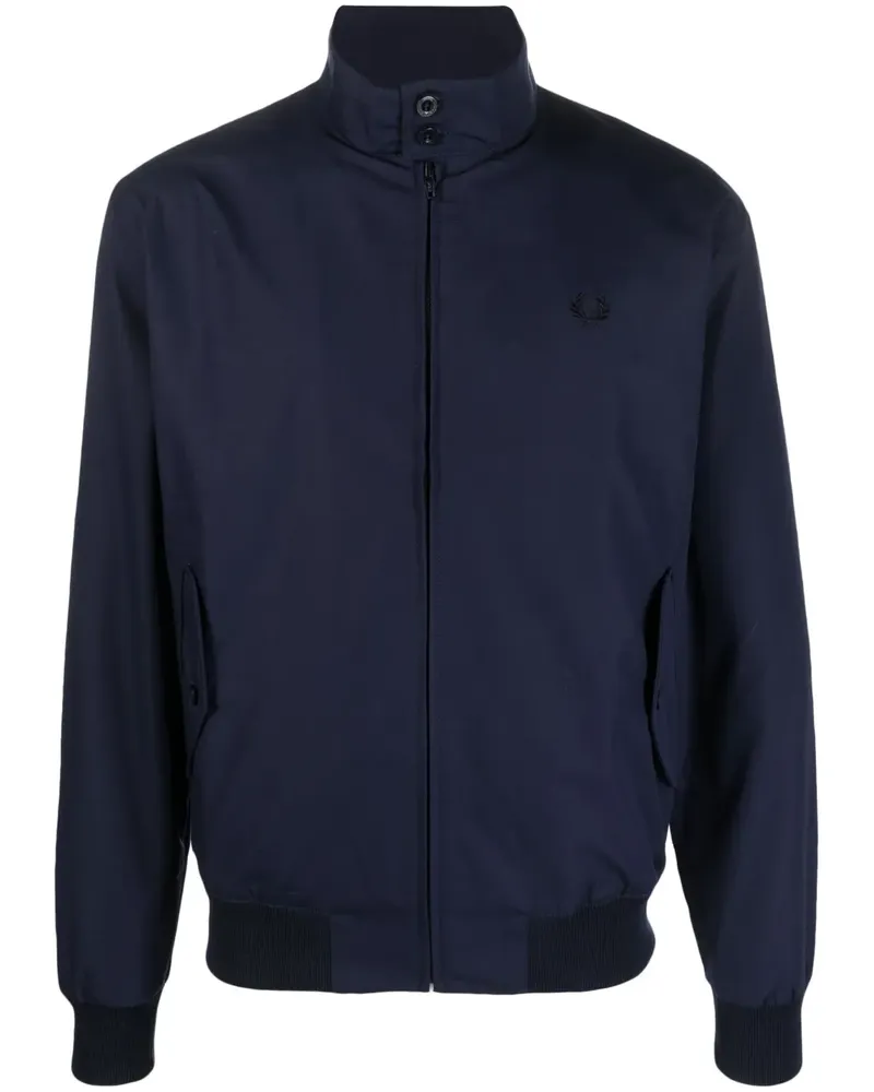 Fred Perry Bomberjacke mit Stehkragen - Blau Blau
