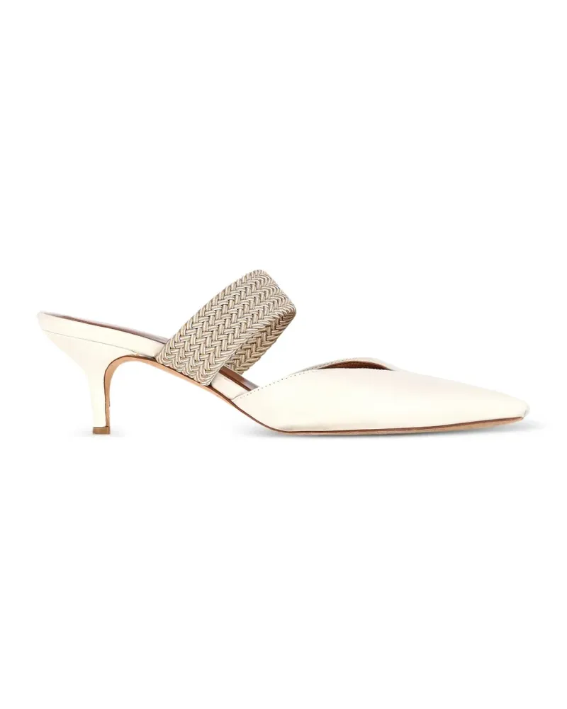 Malone Souliers Maisie Mules mit gewebtem Riemen - Nude Nude