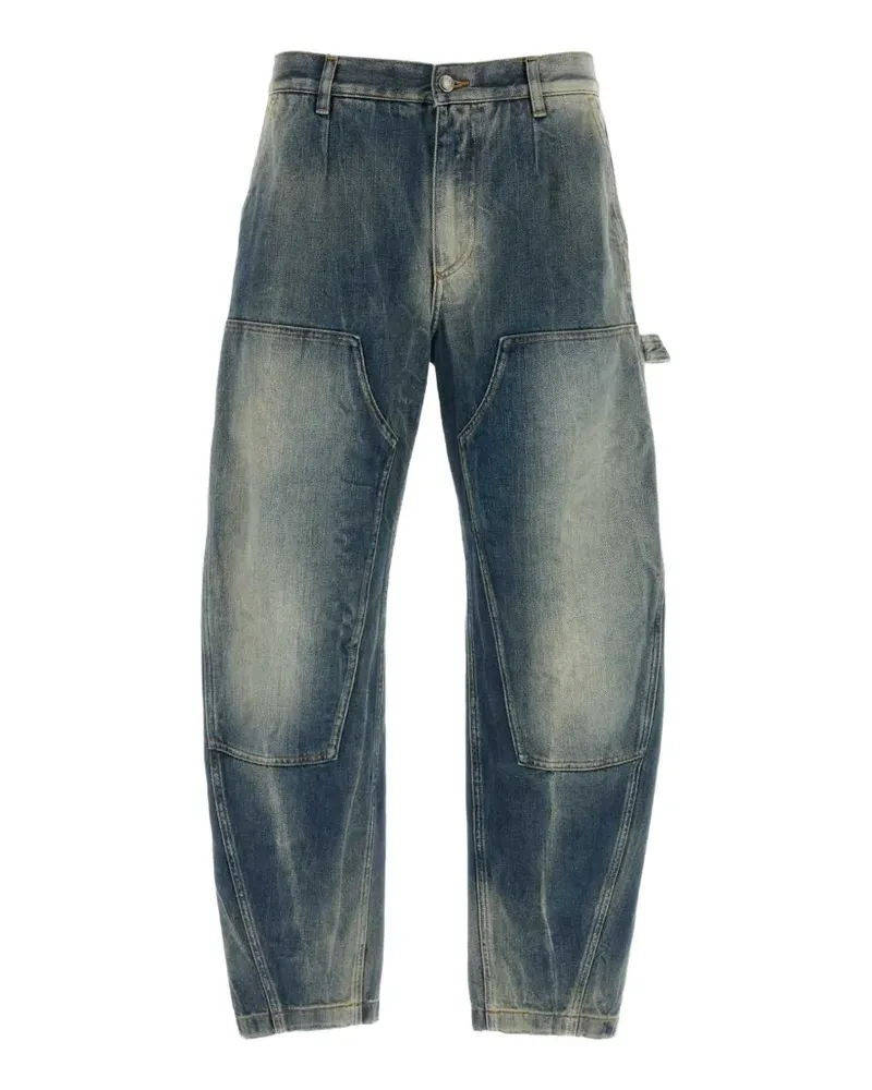 Dolce & Gabbana Jeans mit Kontrasteinsätzen - Blau Blau