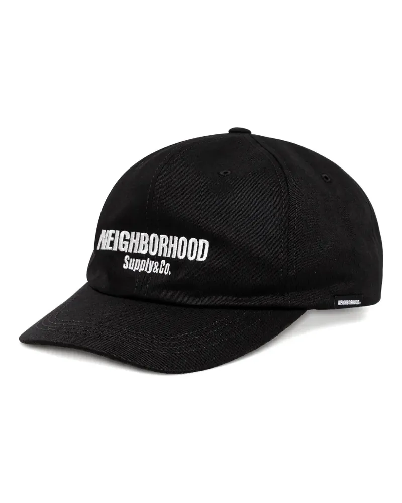 Neighborhood Baseballkappe mit Stickerei - Schwarz Schwarz