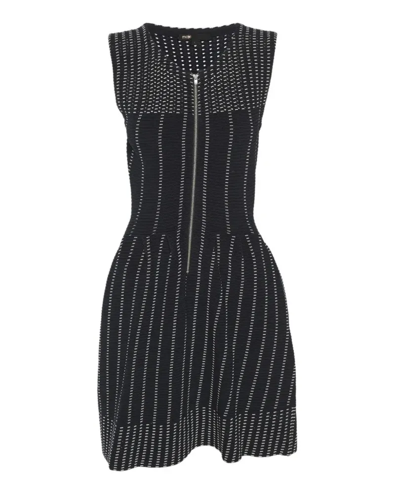 Maje Minikleid mit Reißverschluss - Blau Blau