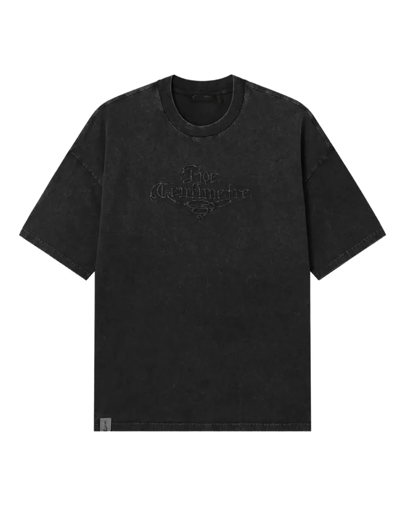 FIVE CM T-Shirt mit grafischem Print - Schwarz Schwarz