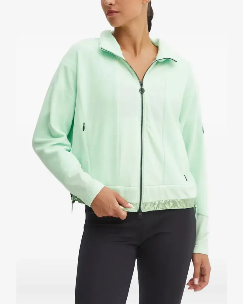Sportalm logo-patch metallic-trim jacket - Grün Grün