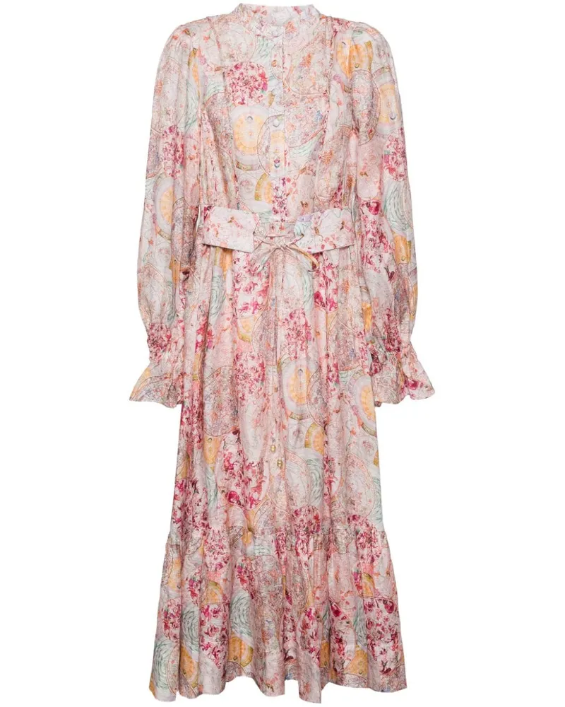 We Are Kindred Aurora Maxikleid - Rosa Rosa