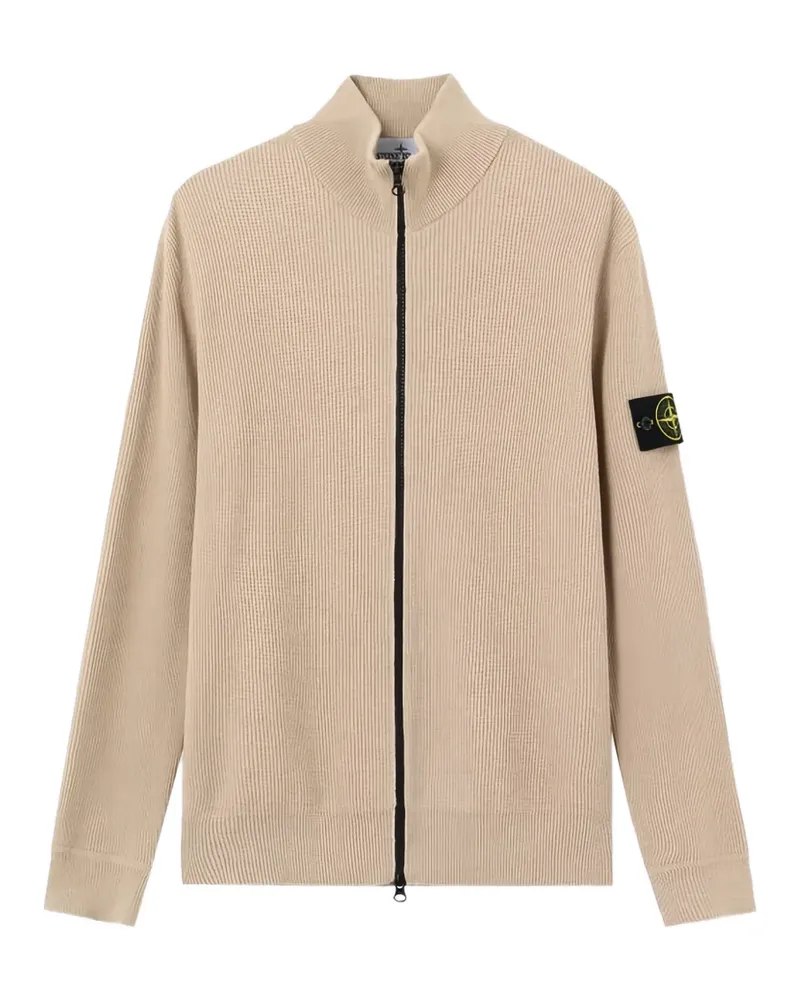 Stone Island Cardigan mit Reißverschluss - Nude Nude