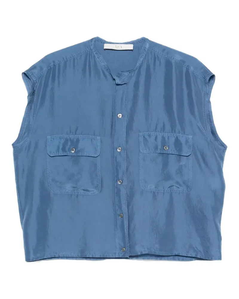 TELA Samba Hemd mit Tasche - Blau Blau