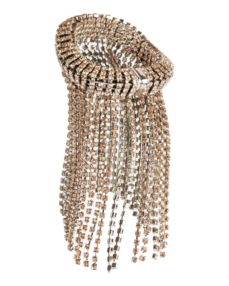Paco Rabanne Armband mit Kristallfransen - Silber Silber