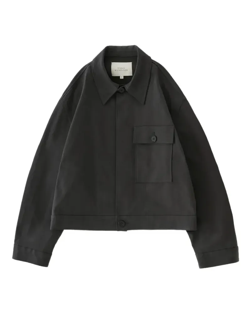 Studio Nicholson Drey shirt jacket - Grau Grau