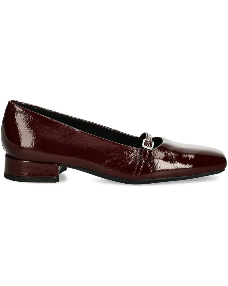 Vagabond Debbi Ballerinas mit eckiger Kappe - Rot Rot
