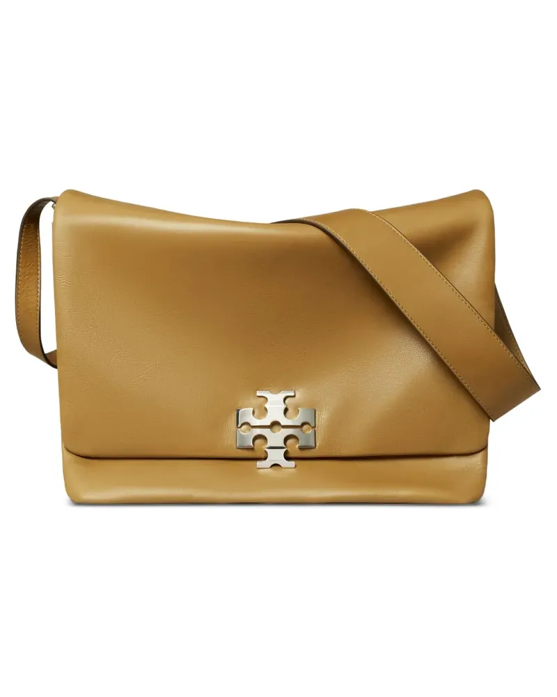 Tory Burch Große Charlie Schultertasche - Braun Braun