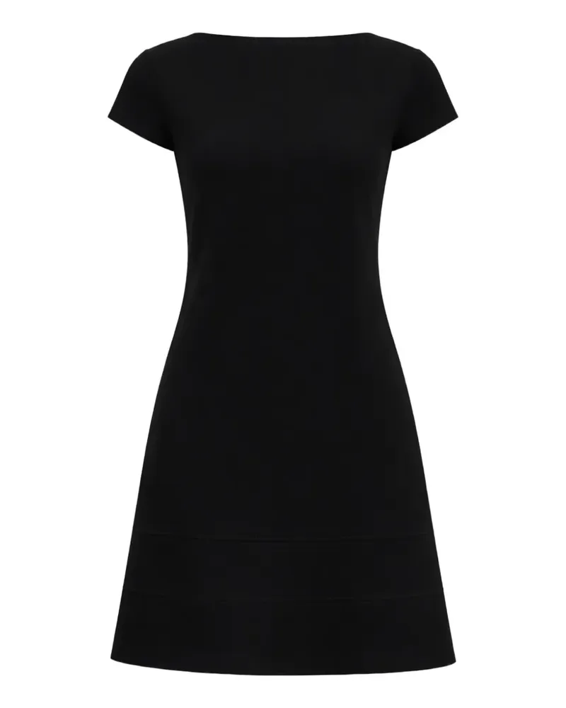 Theory seam tiered mini dress - Schwarz Schwarz