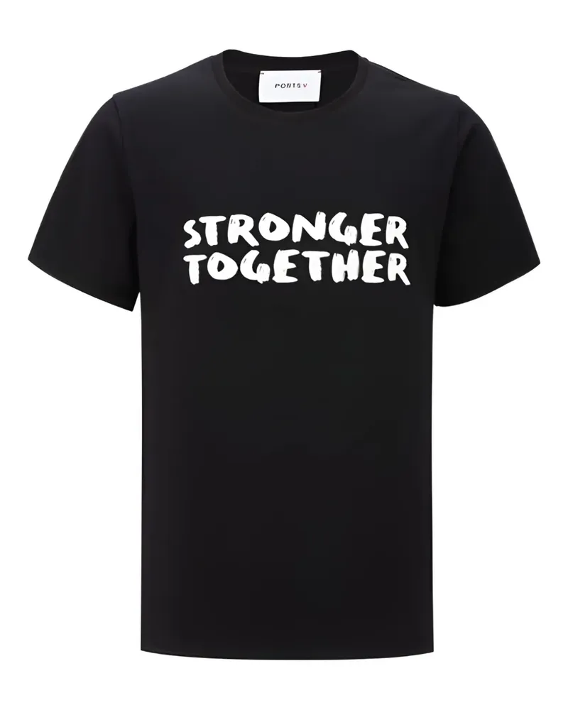 Ports V Stronger Together T-Shirt - Schwarz Schwarz