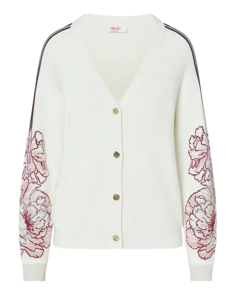 Liu Jo jacquard cardigan - Nude Nude