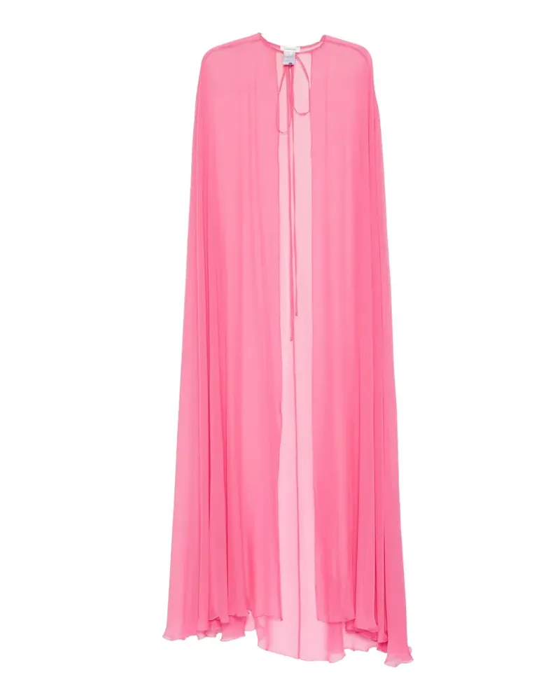 Zuhair Murad Cape aus Seidenchiffon - Rosa Rosa