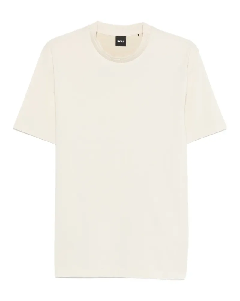 HUGO BOSS T-Shirt mit rundem Ausschnitt - Nude Nude