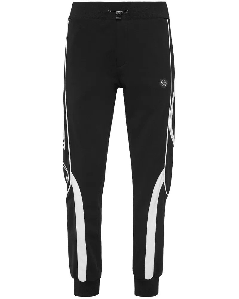 Philipp Plein Jogginghose aus Jersey - Schwarz Schwarz