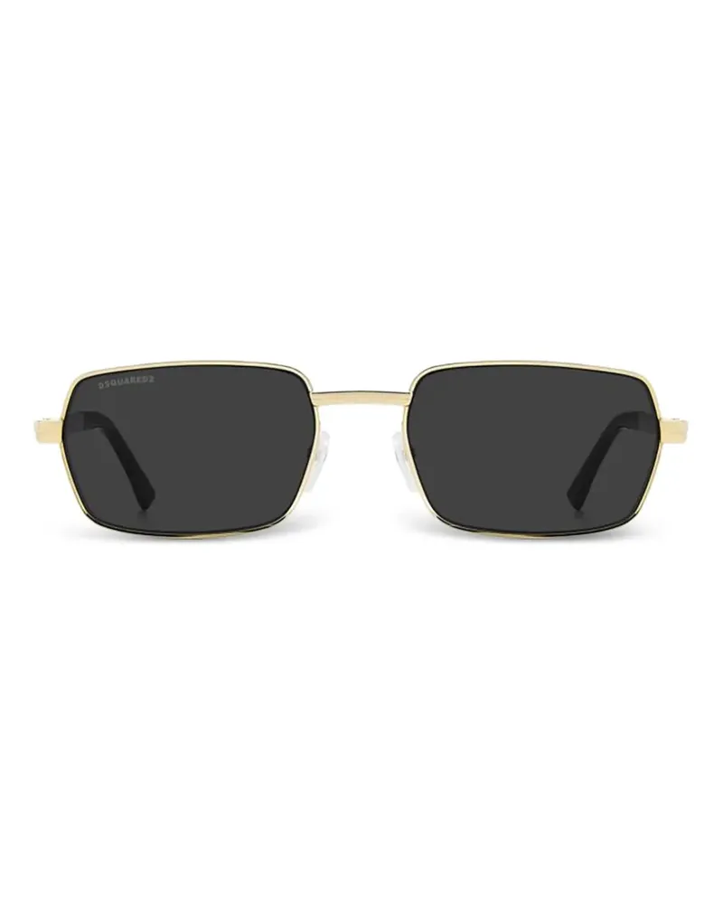 Dsquared2 rectangle-frame sunglasses - Gold Gold