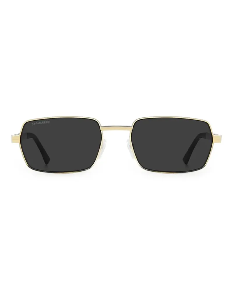 Dsquared2 rectangle-frame sunglasses - Gold Gold