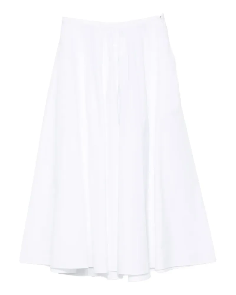 ASPESI cotton midi skirt - Weiß Weiß