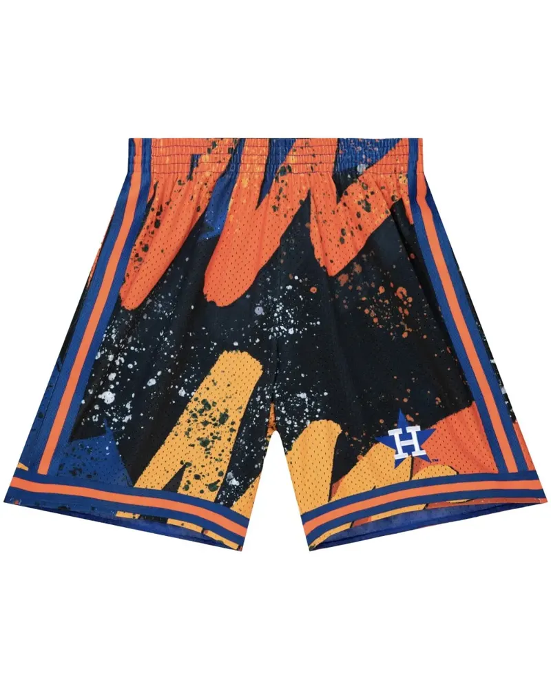 Mitchell & Ness MLB Houston Astros Hyper Hoops Shorts - Blau Blau