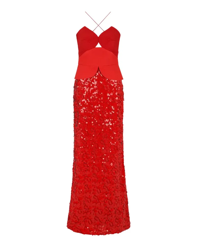 Acler Pryde maxi dress - Rot Rot