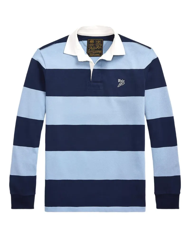 Ralph Lauren Gestreiftes Poloshirt - Blau Blau
