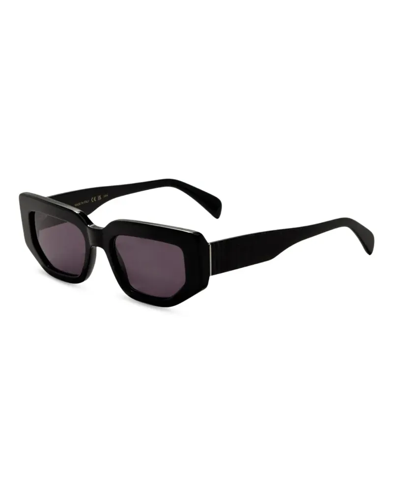 Paul Smith Kennet Sonnenbrille mit geometrischem Gestell - Schwarz Schwarz