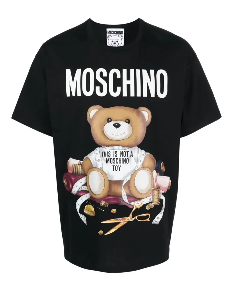 Moschino Teddy graphic T-shirt - Schwarz Schwarz