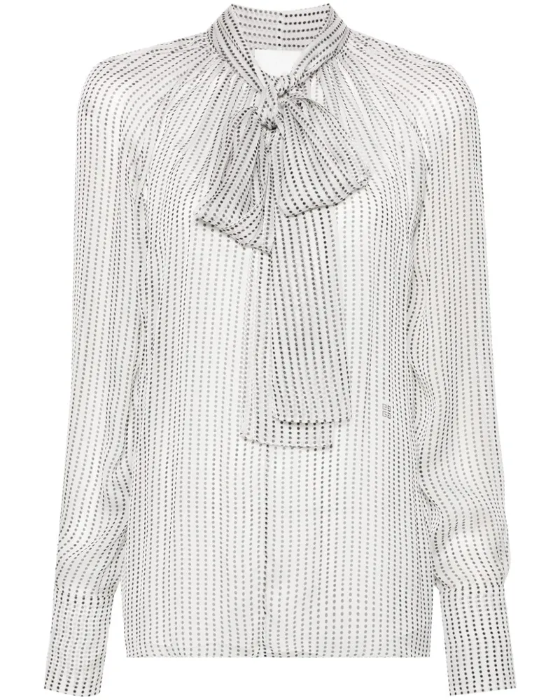 Givenchy Bluse aus Seide - Weiß Weiß