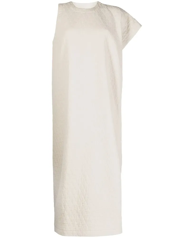 Uma Wang Asymmetrisches T-Shirtkleid - Braun Braun