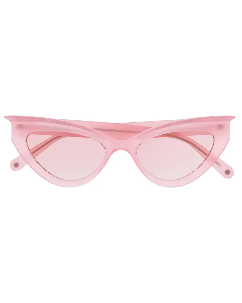 Philipp Plein Cat-Eye-Sonnenbrille - Rosa Rosa