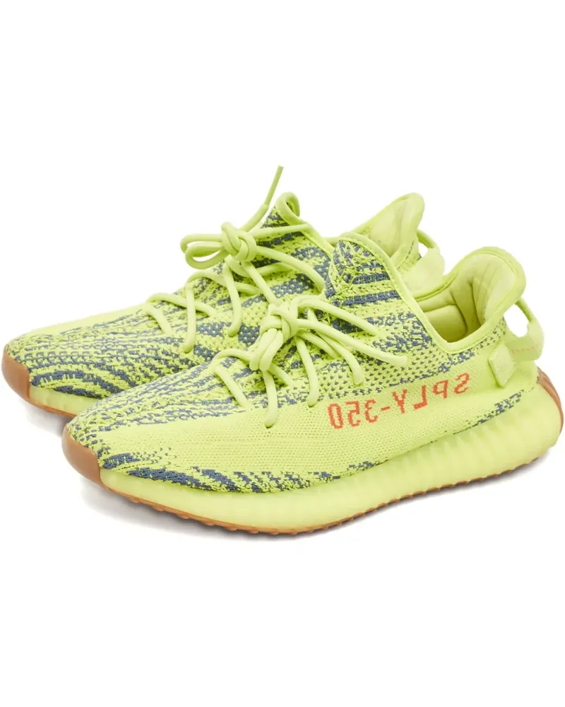 adidas Sneakers mit Strickmuster - Grün Grün